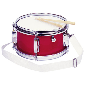Werbel blaszany czerwony 28 cm GOKI (14013)