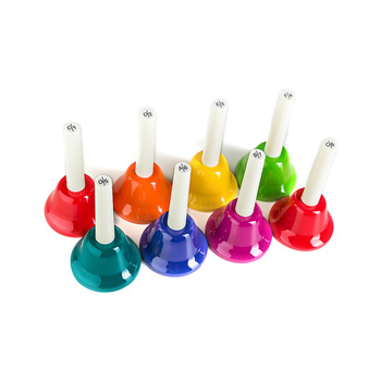 BUM BUM® Dzwonki z rączką Zestaw Diatoniczny w kolorach Bum Bum Rurek®