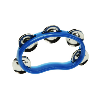 Tamburyn plastikowy mały 5-dzwonków Corvus