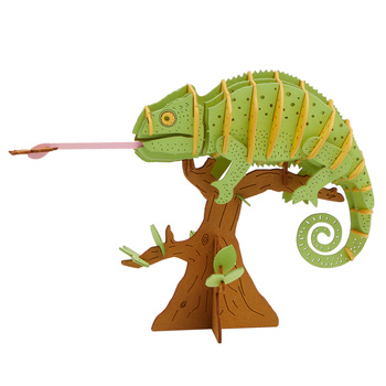 BUM BUM Puzzle 3D Kameleon