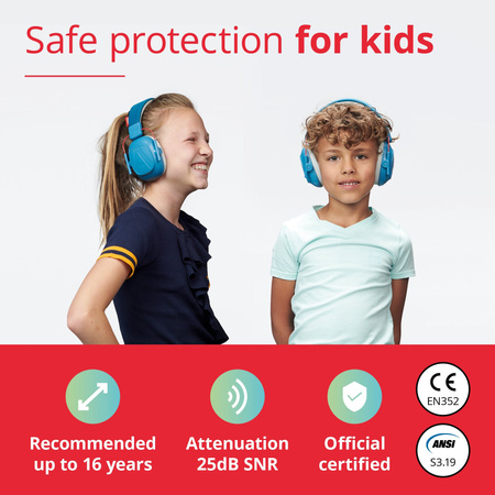 Ochronniki słuchu Alpine Muffy Kids zielone