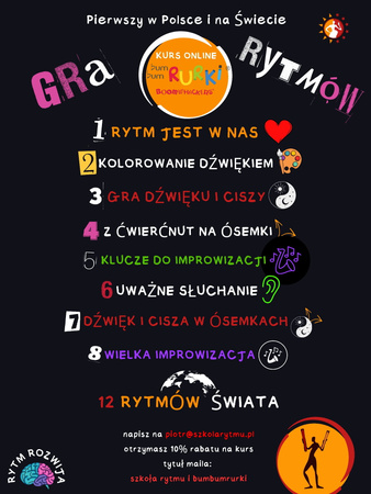 Gra Rytmów Edycja na Bum Bum Rurki®