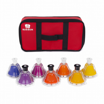 BUM BUM® Dzwonki naciskane Zestaw Rozszerzający w kolorach Bum Bum Rurek® z pokrowcem