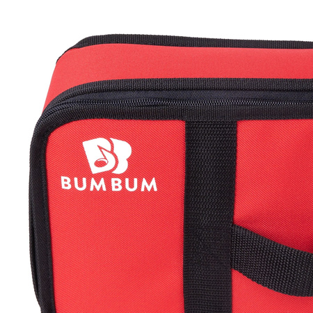 BUM BUM® Dzwonki naciskane Zestaw Chromatyczny w kolorach Bum Bum Rurek® z pokrowcem