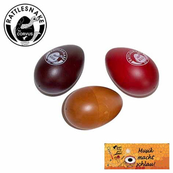 Corvus Rattlesnake Shaker drewniany jajko