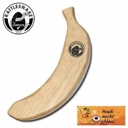 Shaker drewniany banan