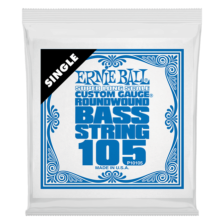 Struna .105 do gitary basowej Ernie Ball Bass Super Long (10105)
