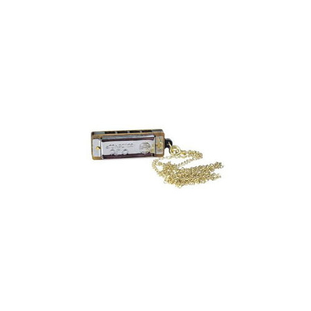 Harmonijka ustna mini 8 tonowa metalowa 4 cm GOKI (UC080)